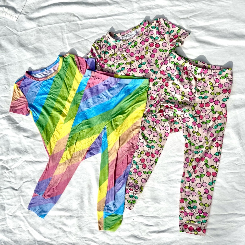 Posh Peanut Pajama Set Bundle size 5t-6t